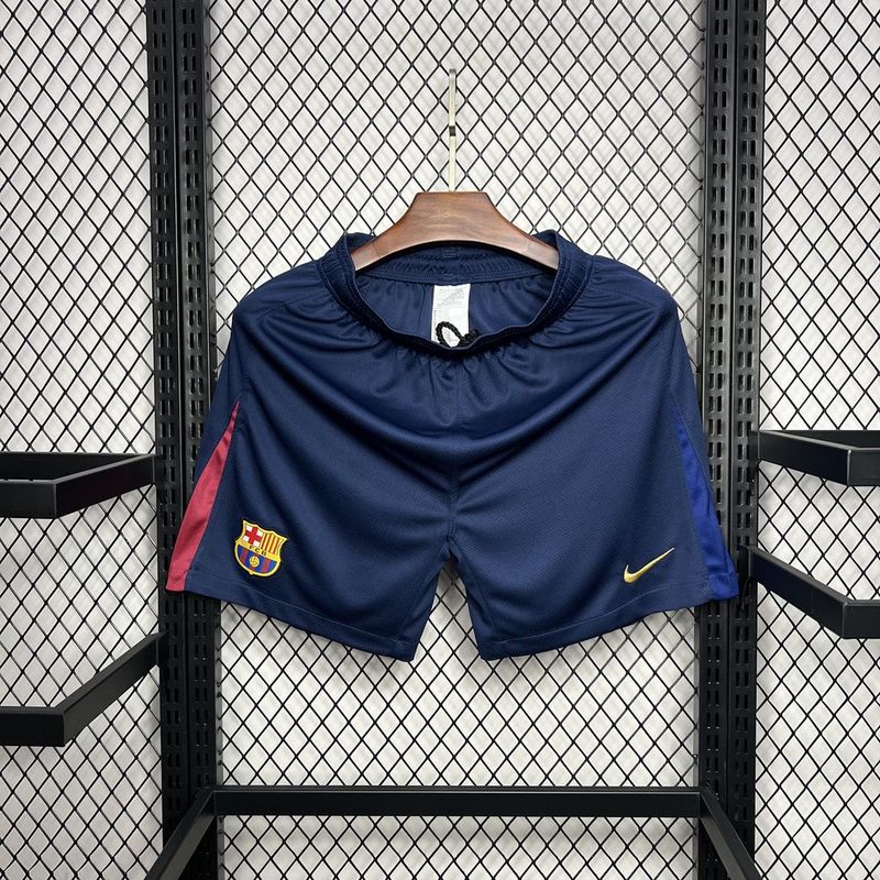 Barcelona Soccer Shorts Custom Home 2024/25