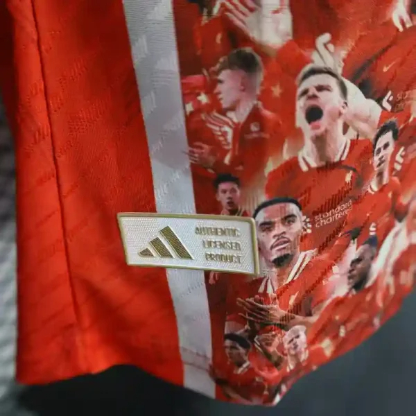 Liverpool Authentic Football Jersey Red Special Edition Shirt 2025/26