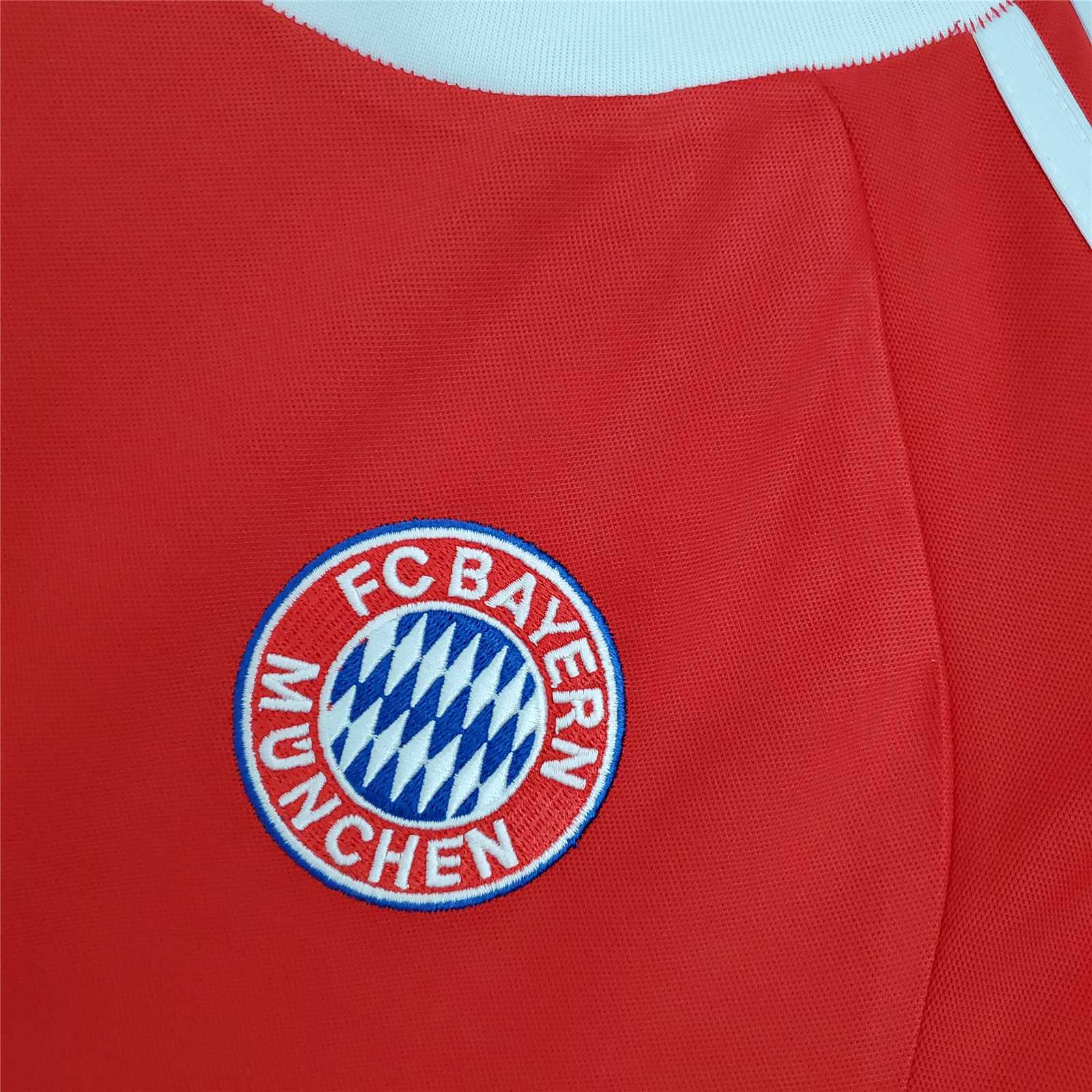 Bayern Munich Retro Jersey Home Soccer Shirt 1989-1991
