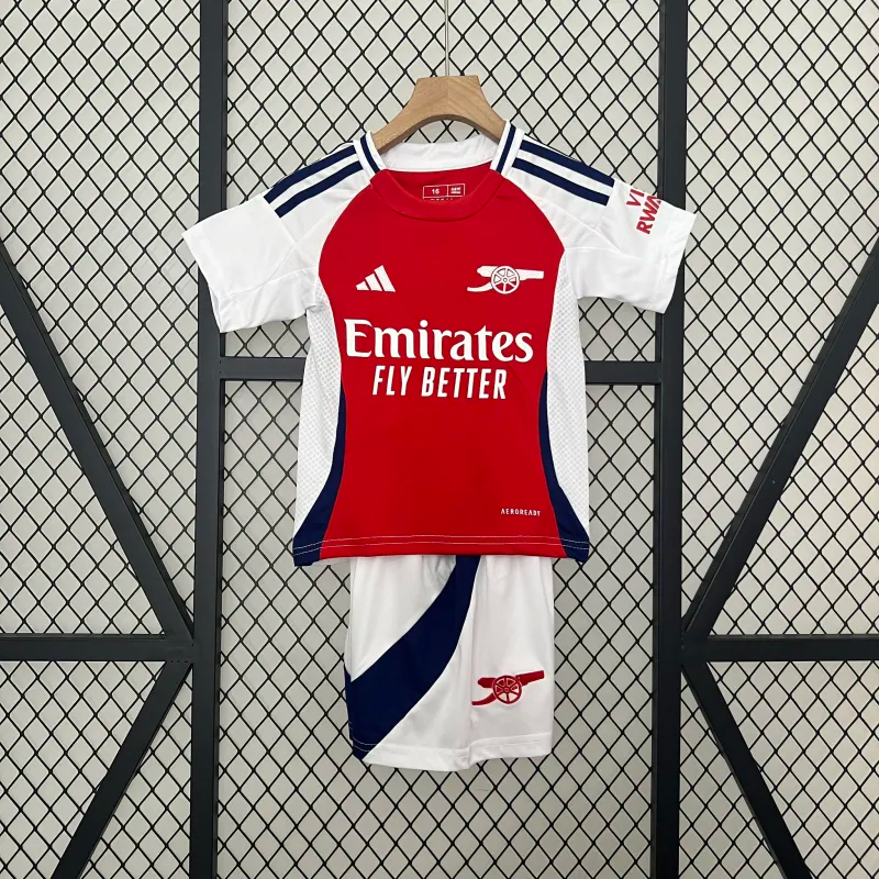 Arsenal Soccer Jersey Home Kids Kit Jersey+Shorts 2024/25