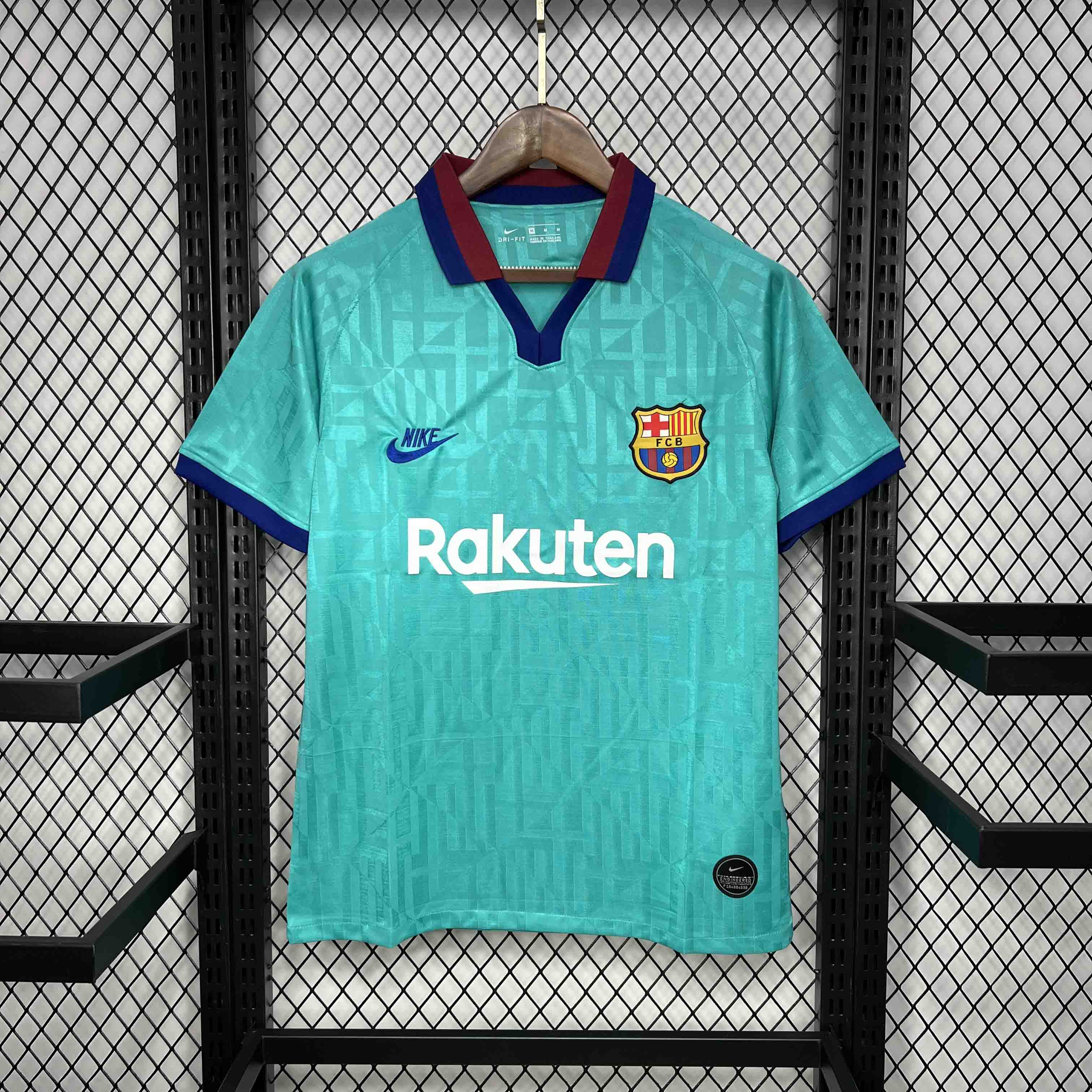 Barcelona Retro Jersey Third Away Soccer Shirt 2019/20