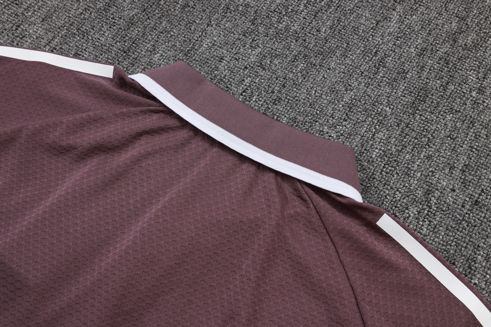 Manchester United Training Kit (Polo+Pants) Grayish Purple 2025/26