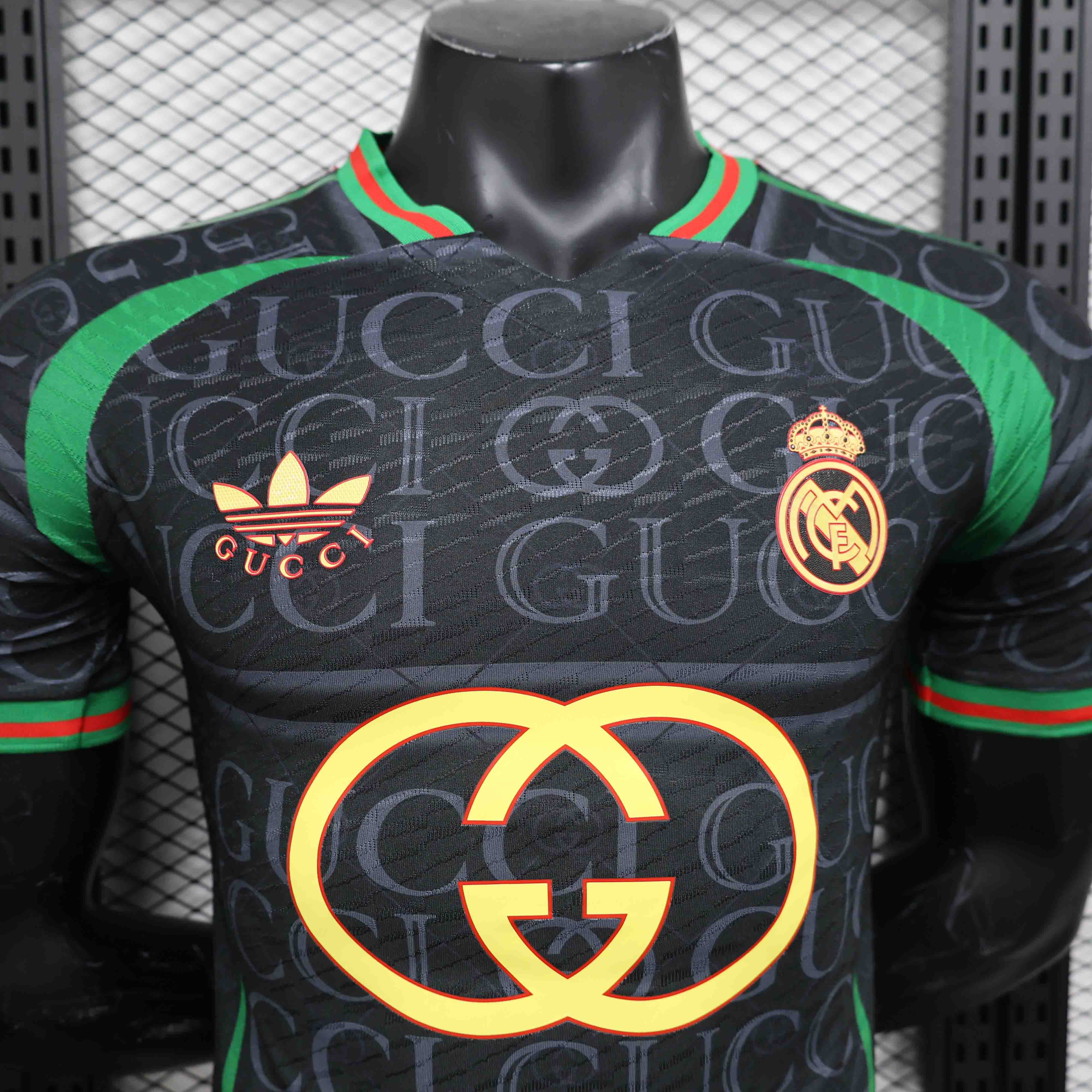 Real Madrid Authentic Soccer Jersey GUCCI Shirt 2024/25
