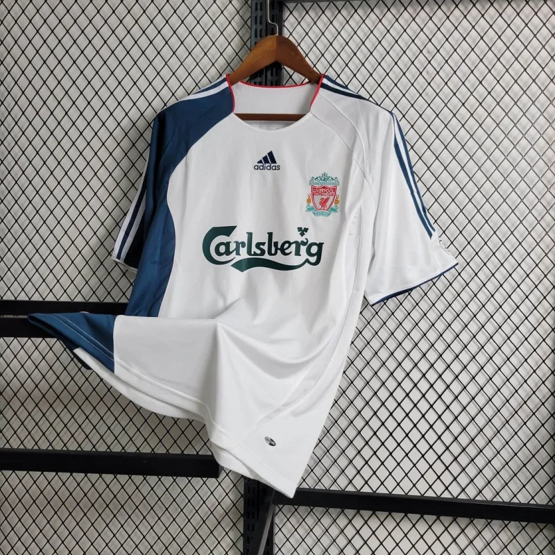 Liverpool Retro Football Jersey Third Away Custom Shirt 2006/07