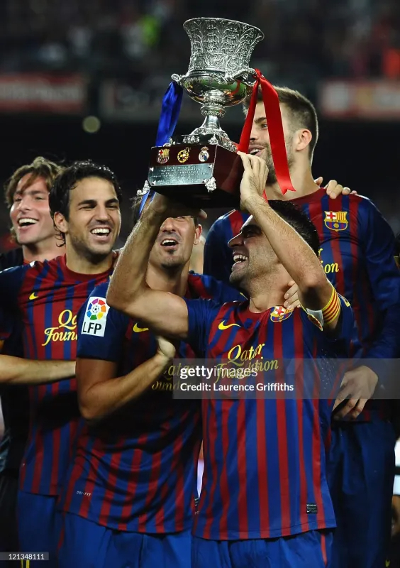 Authentic Barcelona Retro Jersey Home Soccer Shirt 2011-12