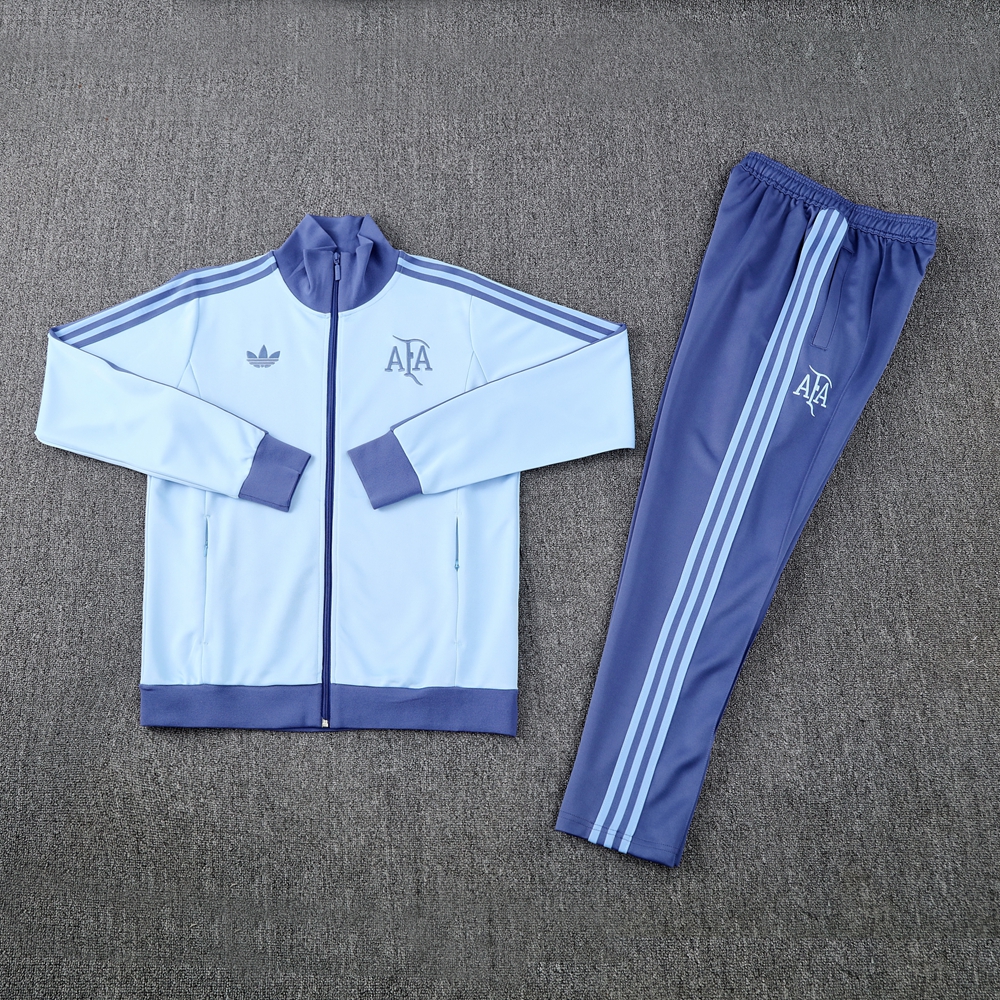 Argentina Training Kit (Jacket+Pants) Light Blue 2025