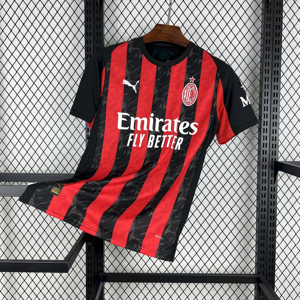 AC Milan Soccer Jersey Home Custom Shirt 2025/26