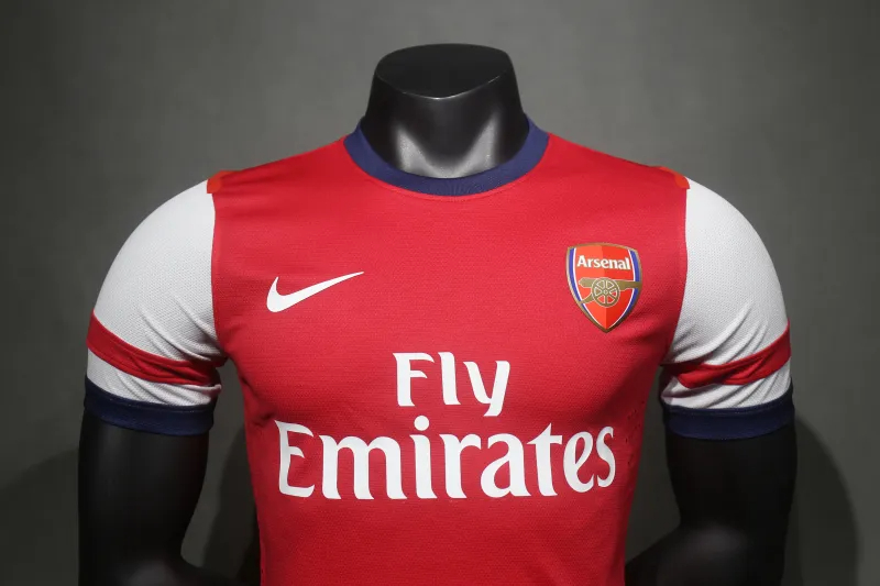 Arsenal Authentic Soccer Retro Jersey Home Shirt 2012-13