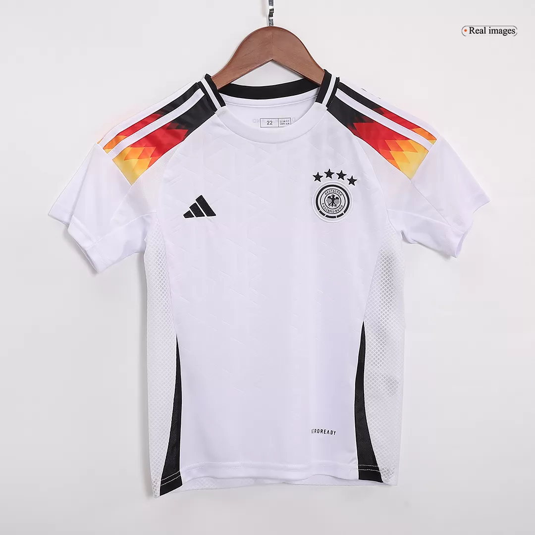 Germany Home Football Uniform Kids Kit Jersey+Shorts EURO 2024