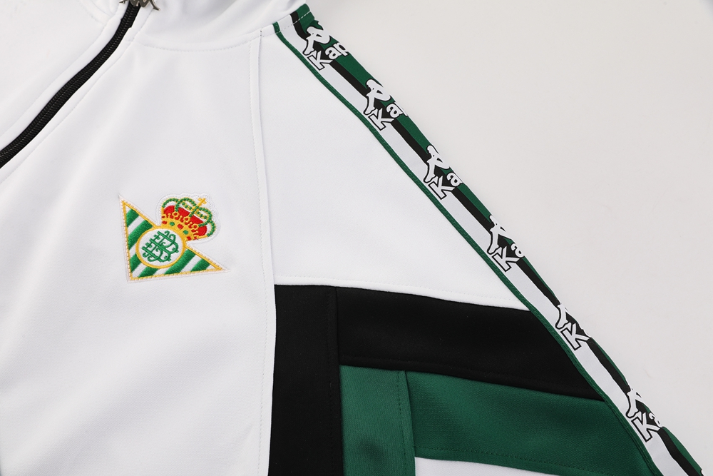 Real Betis Training Kit (Jacket+Pants) White 2025/26