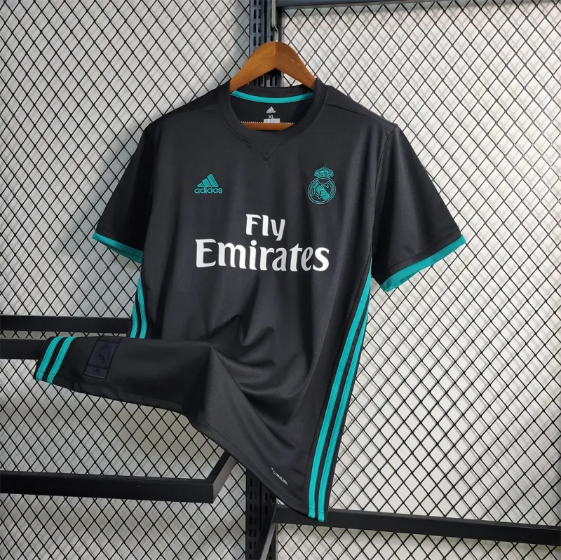Real Madrid Retro Jersey Away Soccer Shirt 2017/18