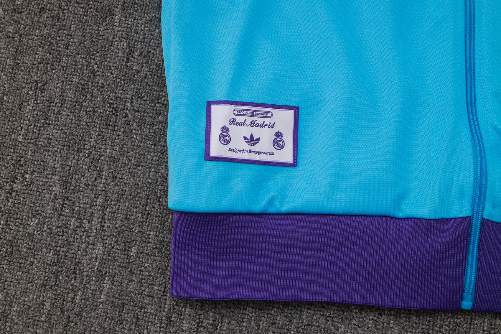 Real Madrid Training Kit (Jacket+Pants) Light Blue 2025/26