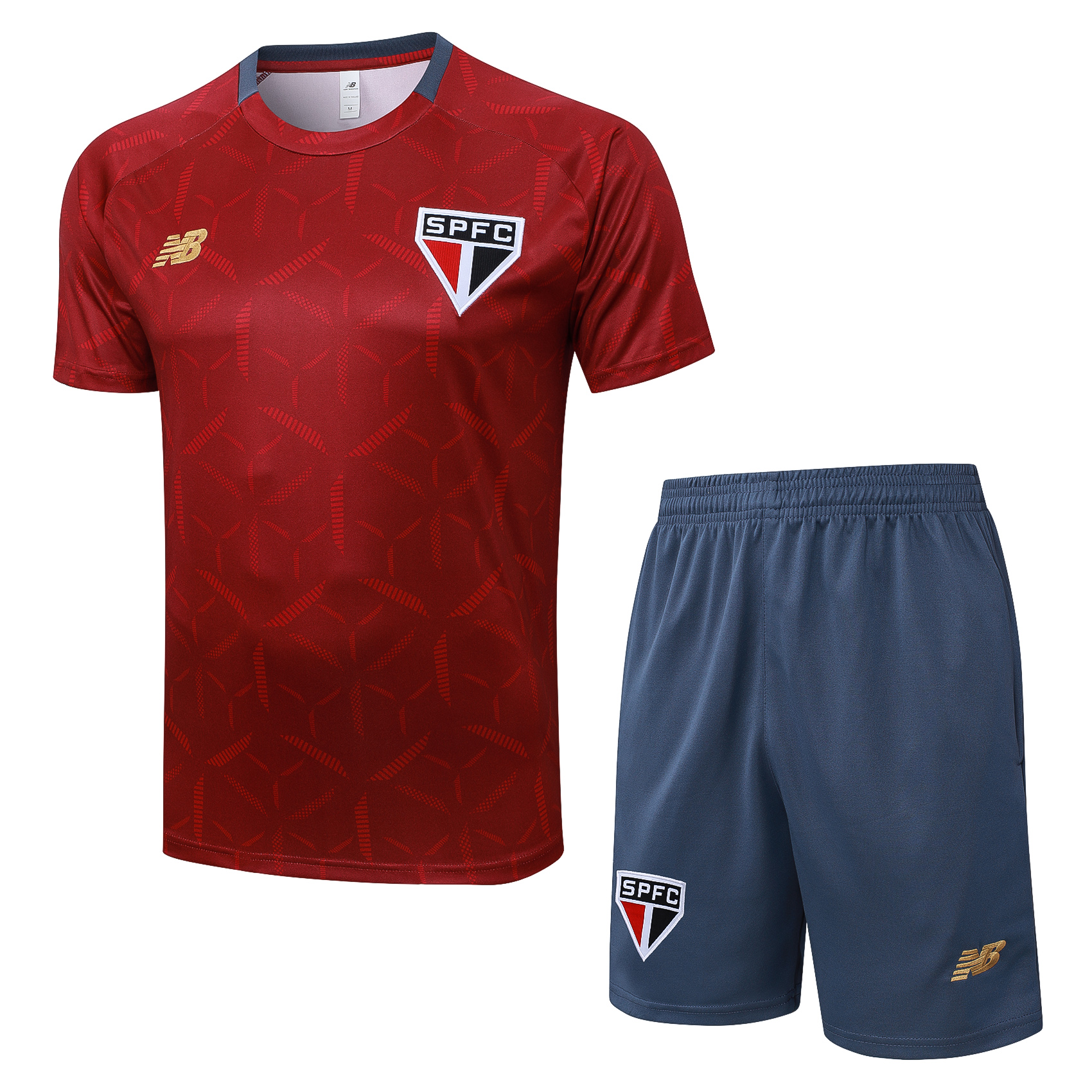 Sao Paulo FC Training Jersey Kit Red 2025