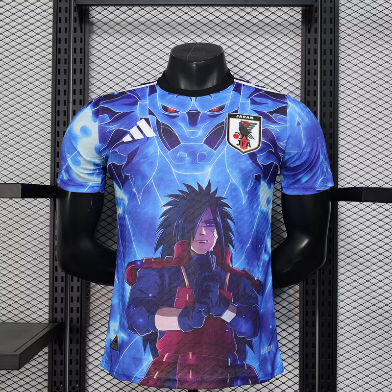 Japan Authentic Soccer Jersey Naruto and Sasuke Special Edition Shirt 2025