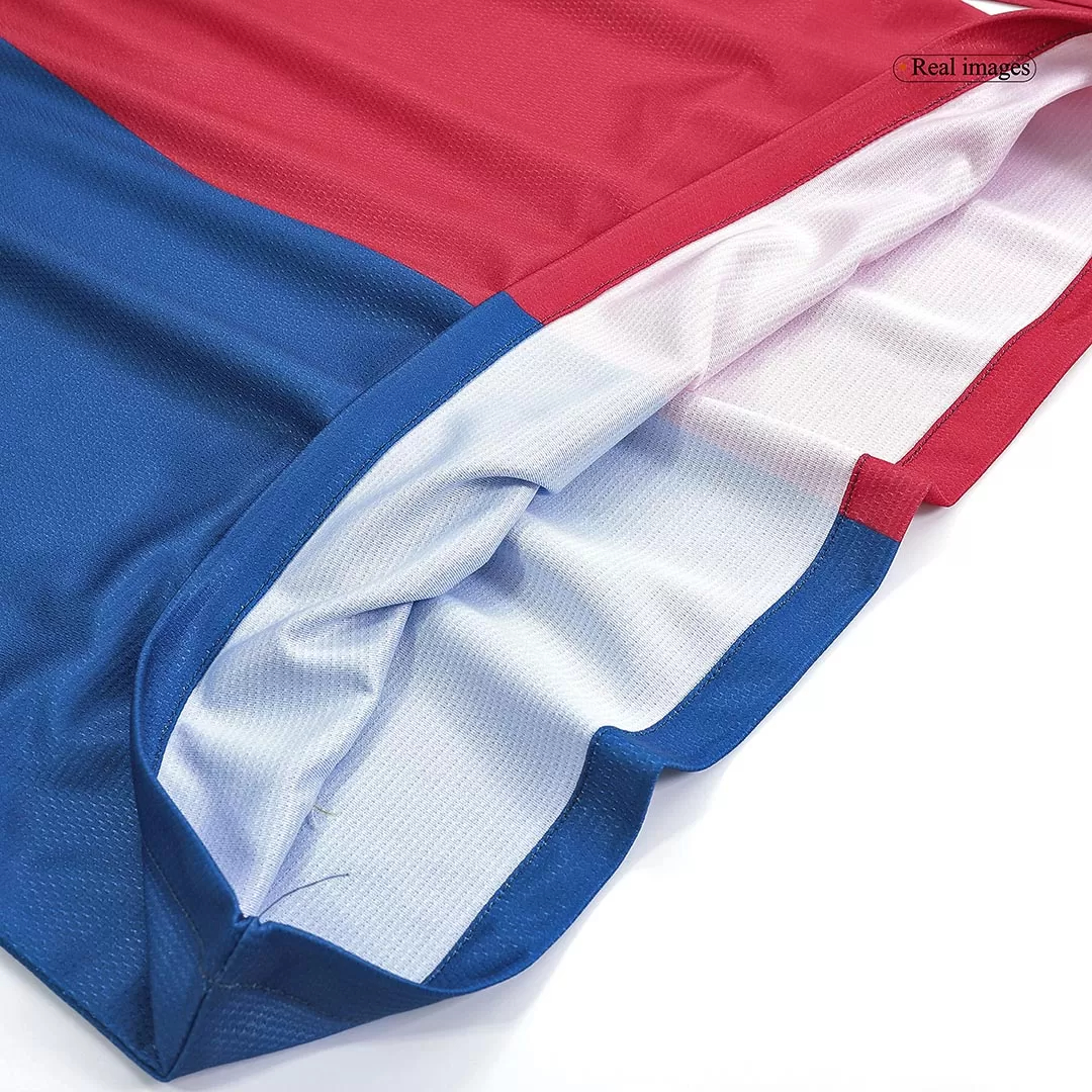 Barcelona Retro Jersey Home Soccer Shirt Long Sleeve 2008/09 - UCL