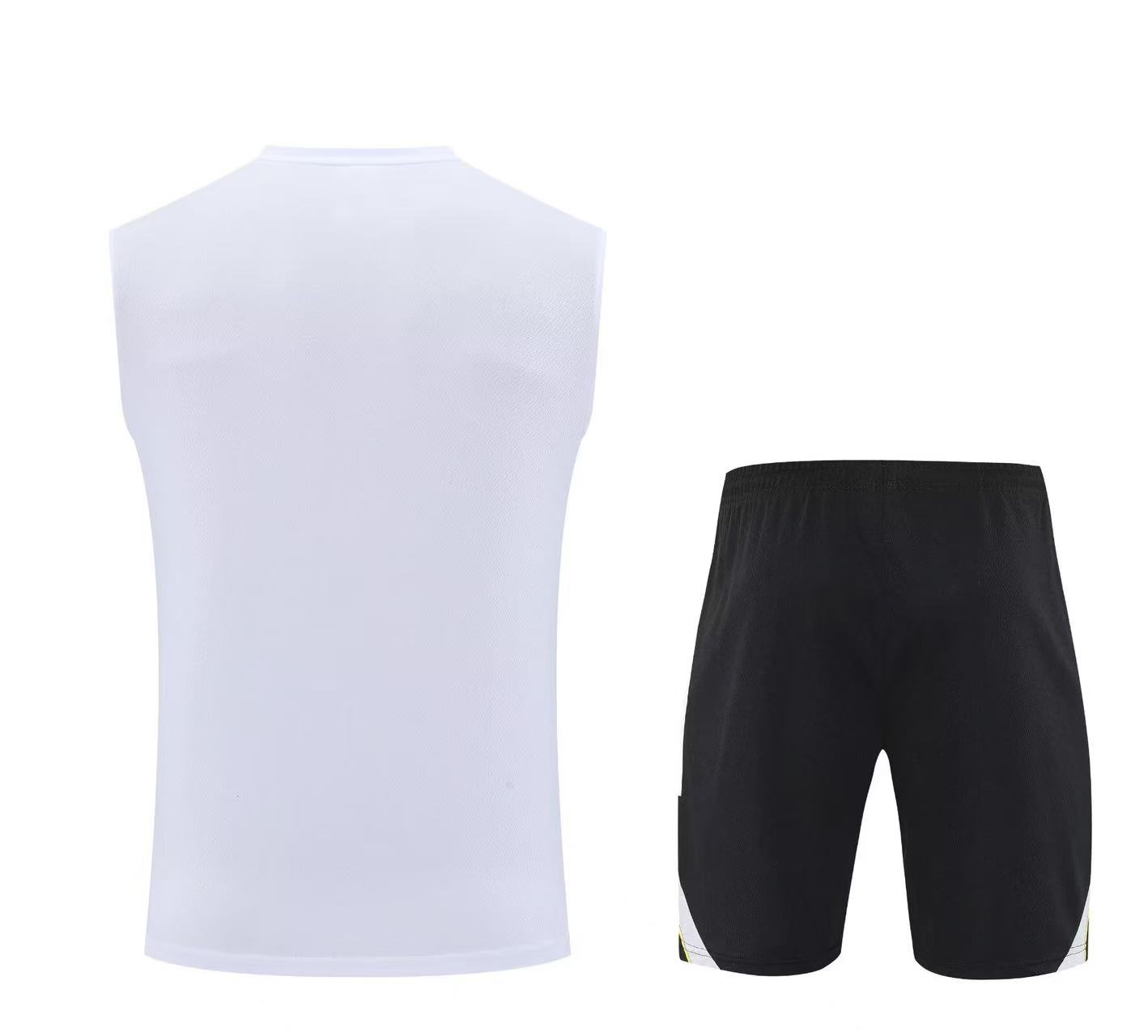 Real Madrid Sleeveless Training Kit White 2025/26
