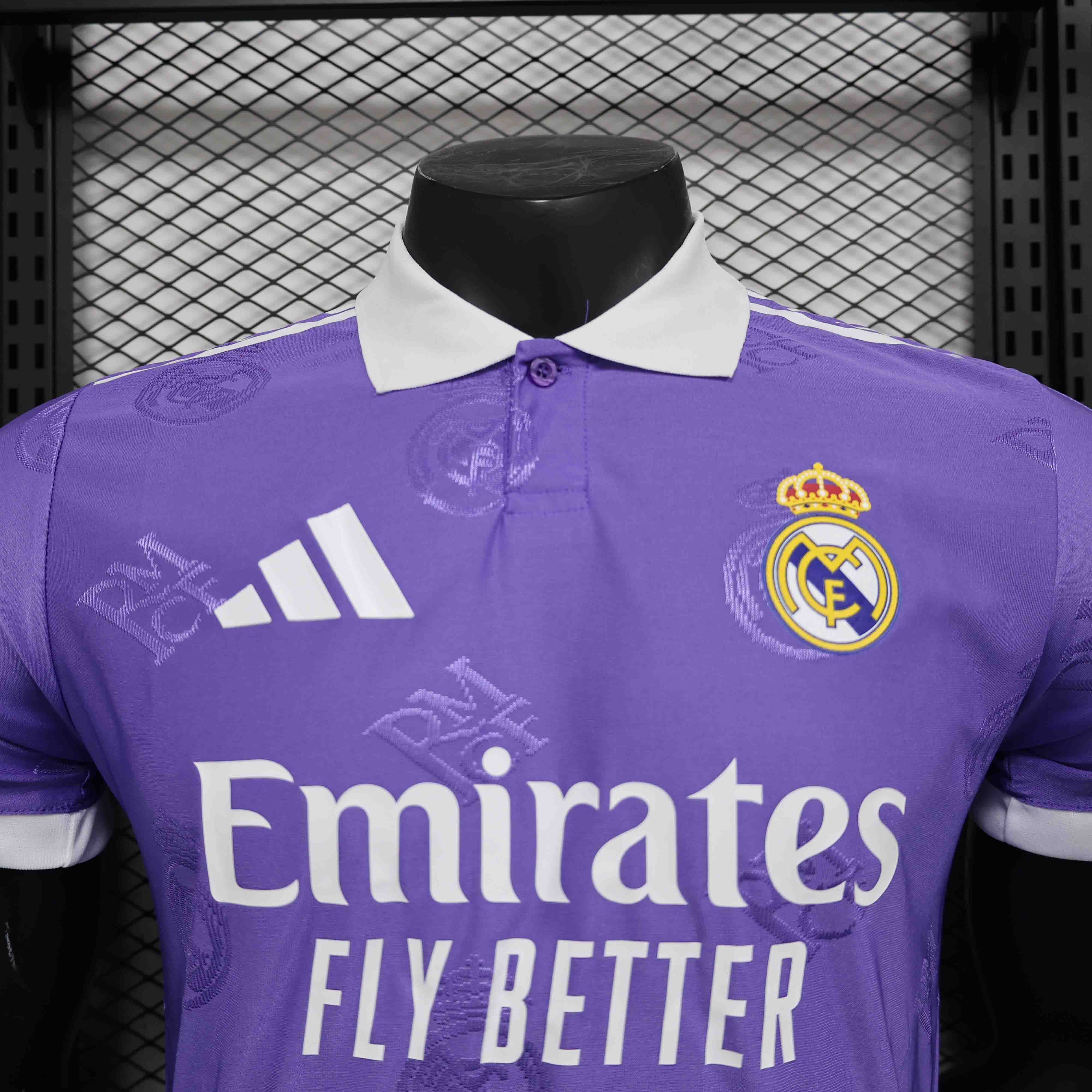 Real Madrid Authentic Soccer Jersey Retro Style Special Edition Shirt 2025/26