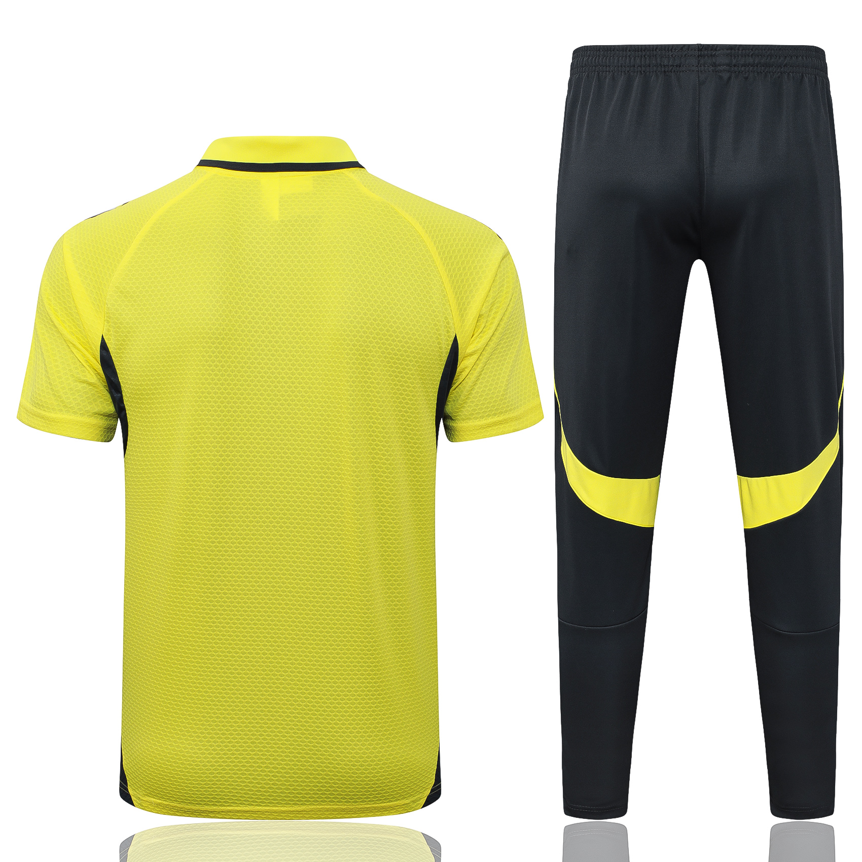 Real Madrid Training Kit (Polo+Pants) Yellow 2025/26