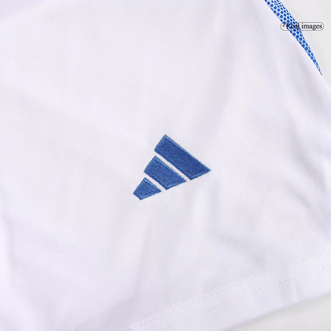 Italy Home Football Uniform Kids Kit Jersey+Shorts EURO 2024