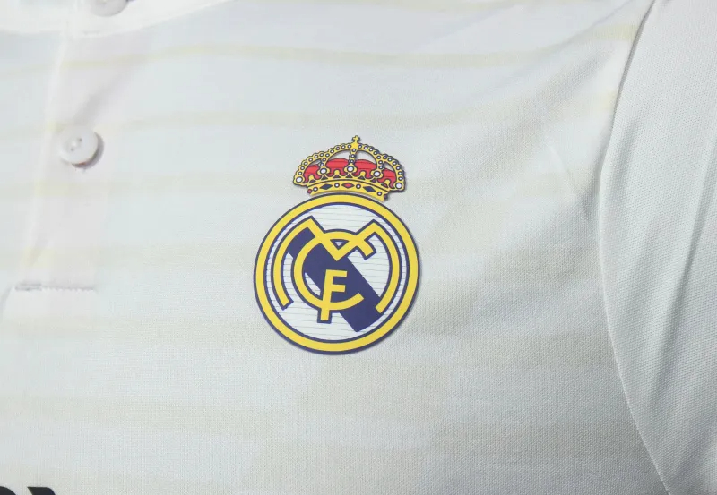 Real Madrid Authentic Retro Jersey Home Soccer Shirt 2014/15