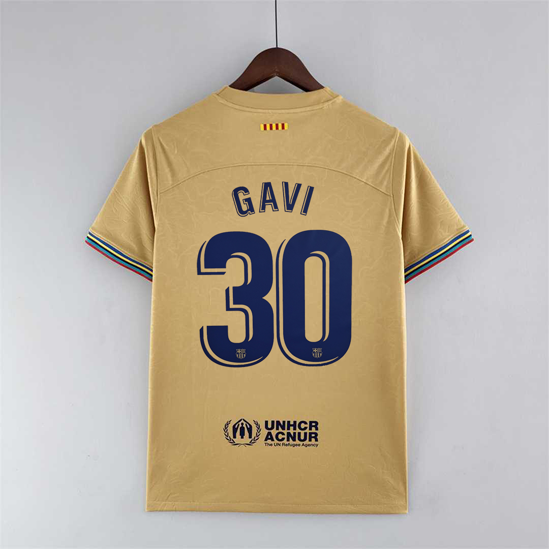 Barcelona Away Soccer Jersey Custom Shirt 2022/23