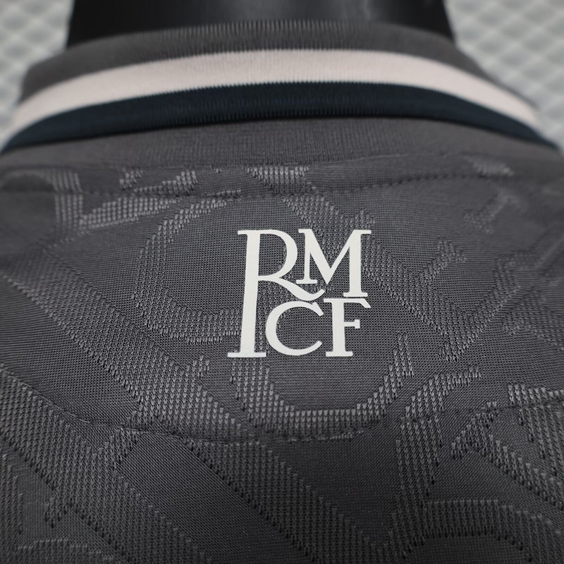 Real Madrid Authentic Soccer Jersey Third Away Shirt Long Sleeve 2024/25