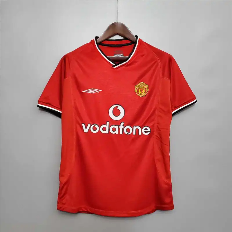 Manchester United Retro Home Football Jersey Shirt 2000/02
