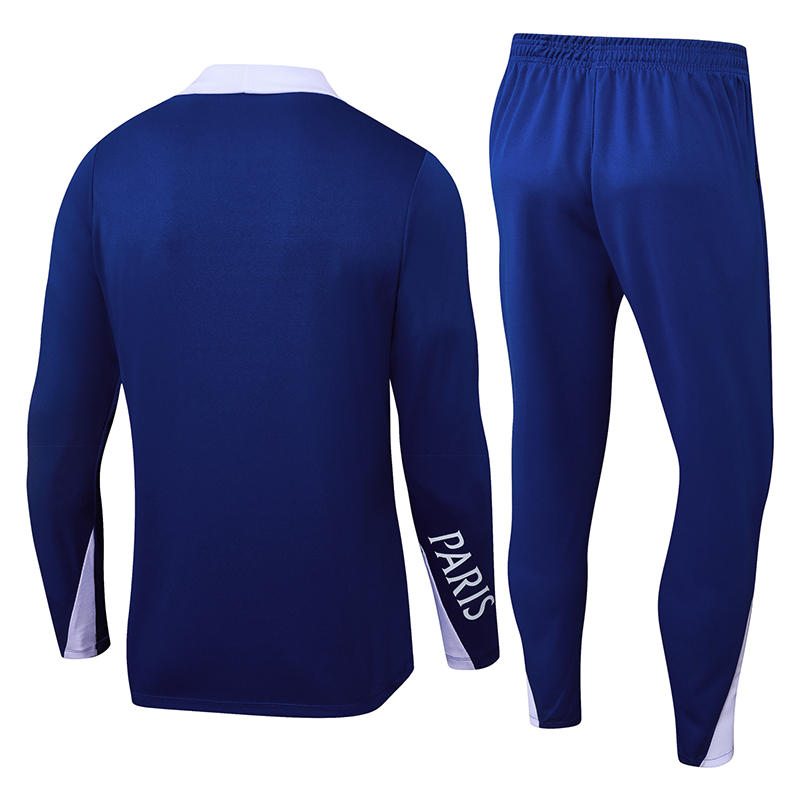 PSG Training Kit (Sweatshirt+Pants) Blue 2025/26