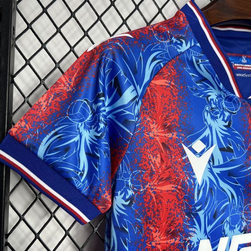 Crystal Palace Football Jersey Kids Kit Jersey+Shorts 2024/25