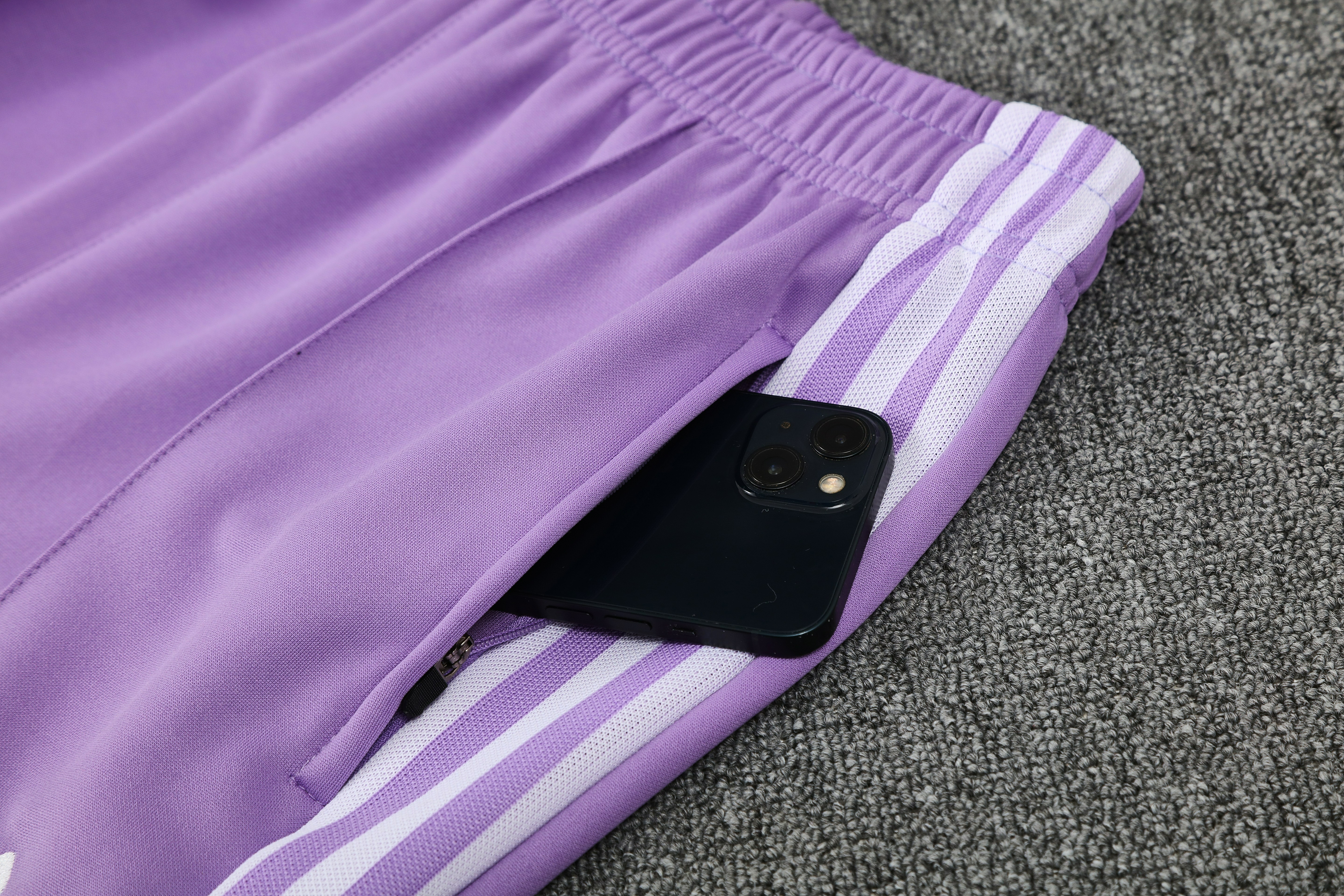 Real Madrid Training Kit (Jacket+Pants) White&Purple 2025/26
