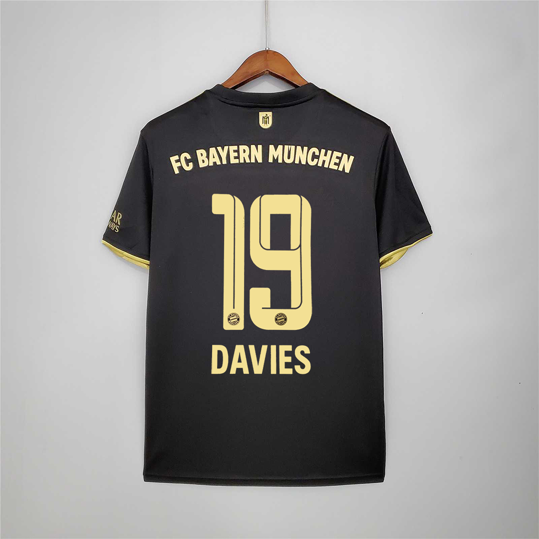 Bayern Munich Retro Jersey Away Soccer Shirt 2021/22
