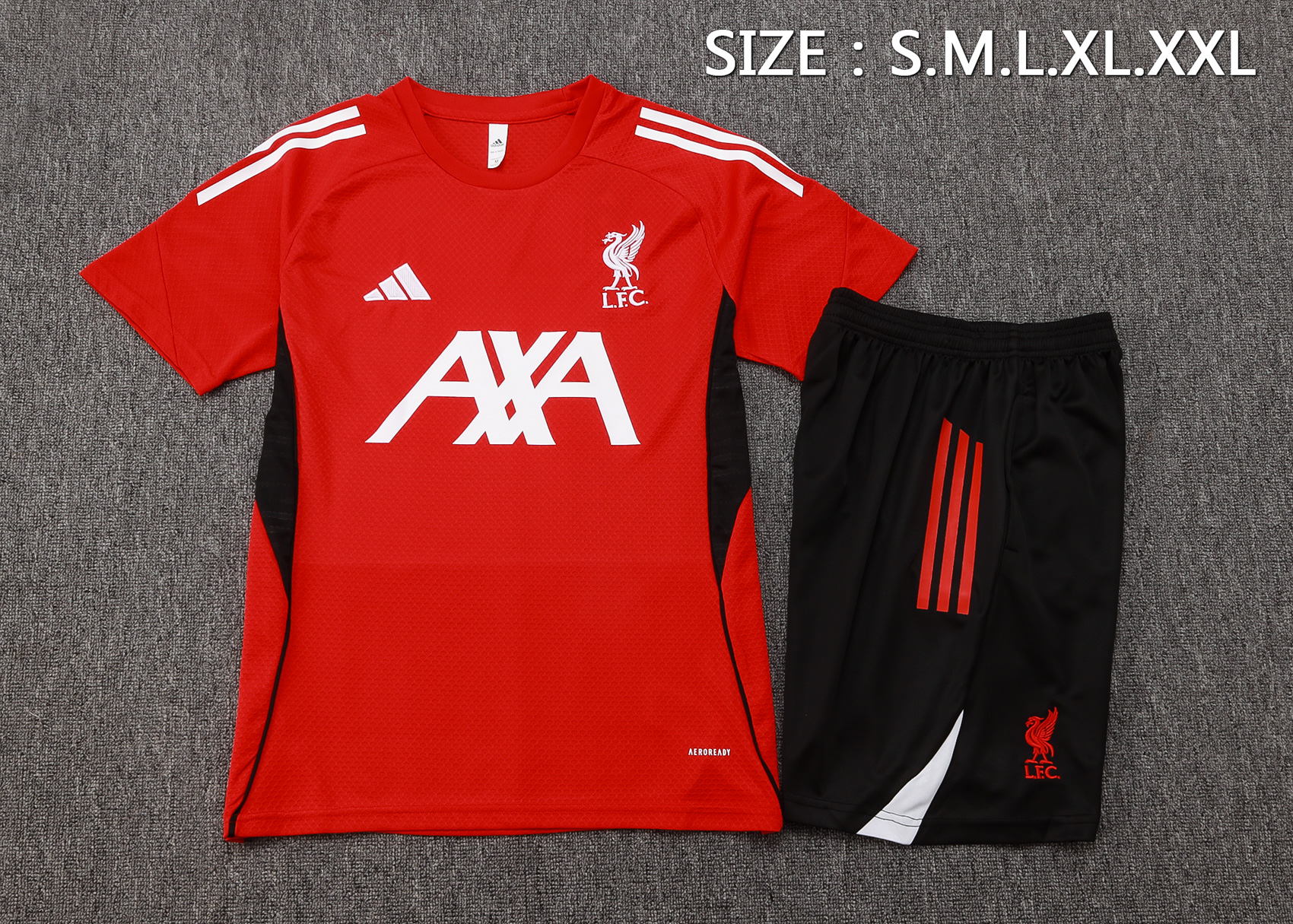 Liverpool Training Jersey Kit Red 2025/26