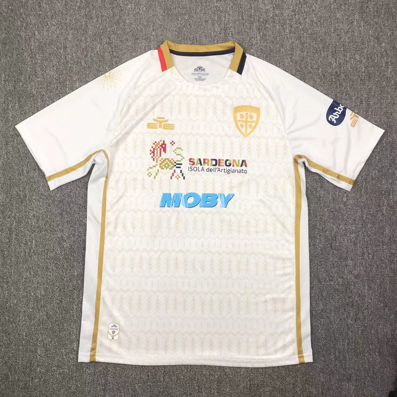 Cagliari Away Football Jersey Custom Shirt 2024/25