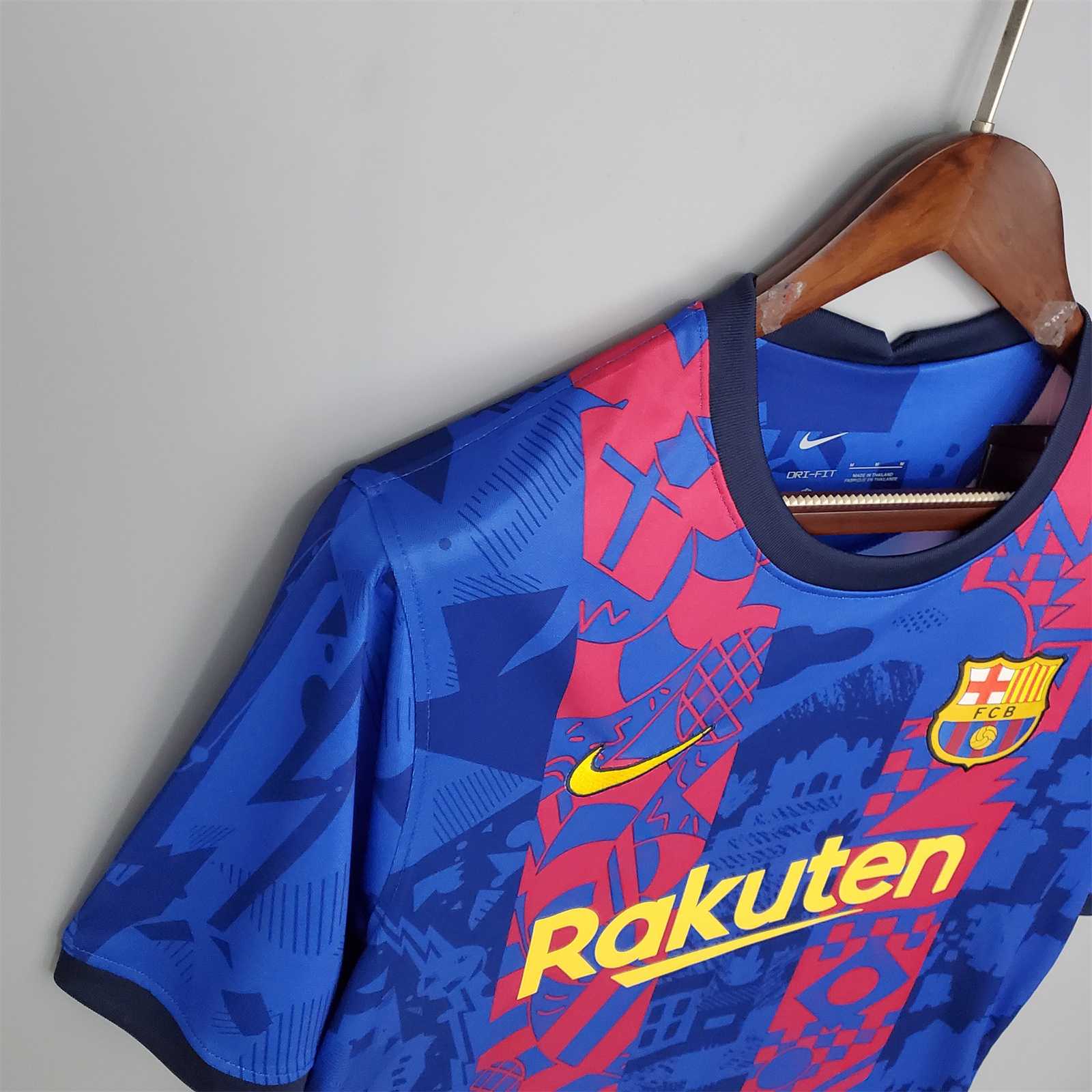Barcelona Retro Jersey Third Away Soccer Shirt 2021/22