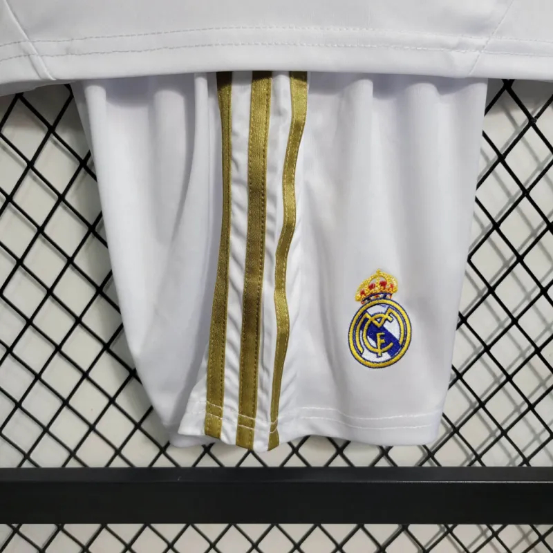 Real Madrid Retro Jersey Home Kids Kit Jersey+Shorts 2011/12