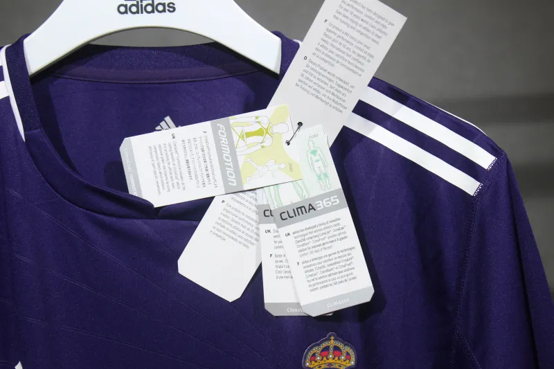 Real Madrid Authentic Retro Jersey Third Away Long Sleeve Soccer Shirt 2010/11