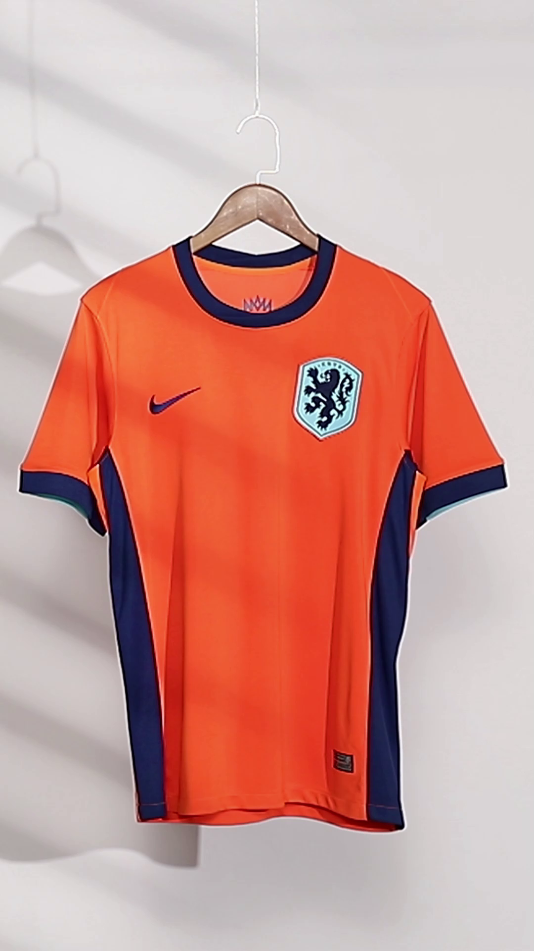 Netherlands Soccer Jersey Home Custom Shirt EURO 2024