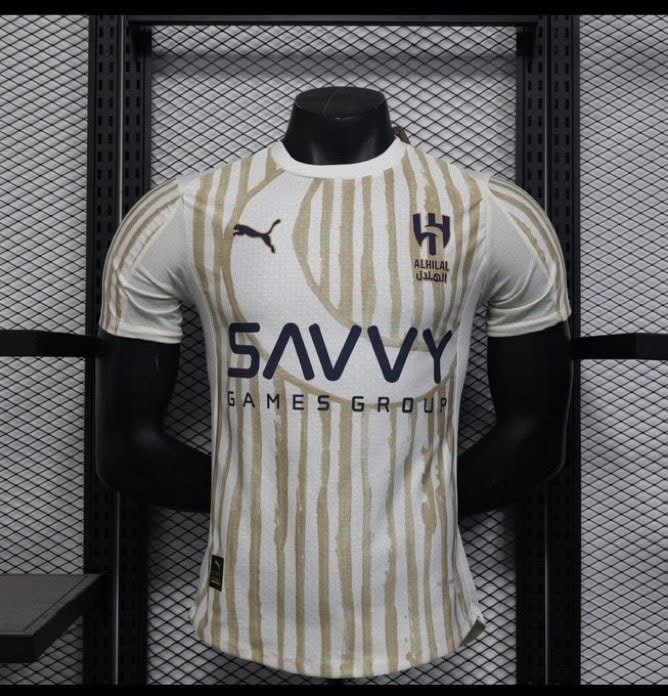 Al Hilal SFC Authentic Soccer Jersey Club World Cup Away Shirt 2025