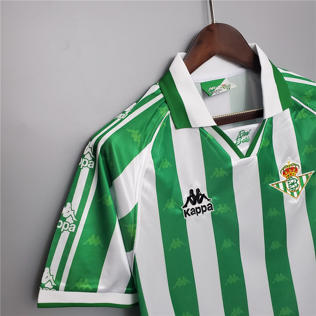 Real Betis Retro Jersey Home Soccer Shirt 1995/97