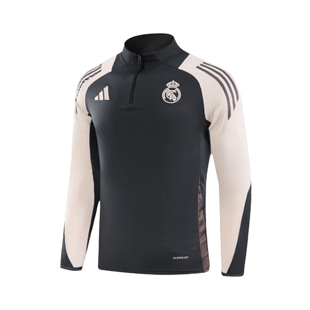 Real Madrid Zipper Sweat Kit (Top+Pants) 2024/25