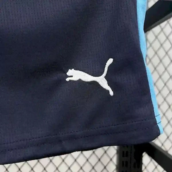 Marseille Soccer Jersey Away Kids Kit Jerseys+Shorts 2025/26