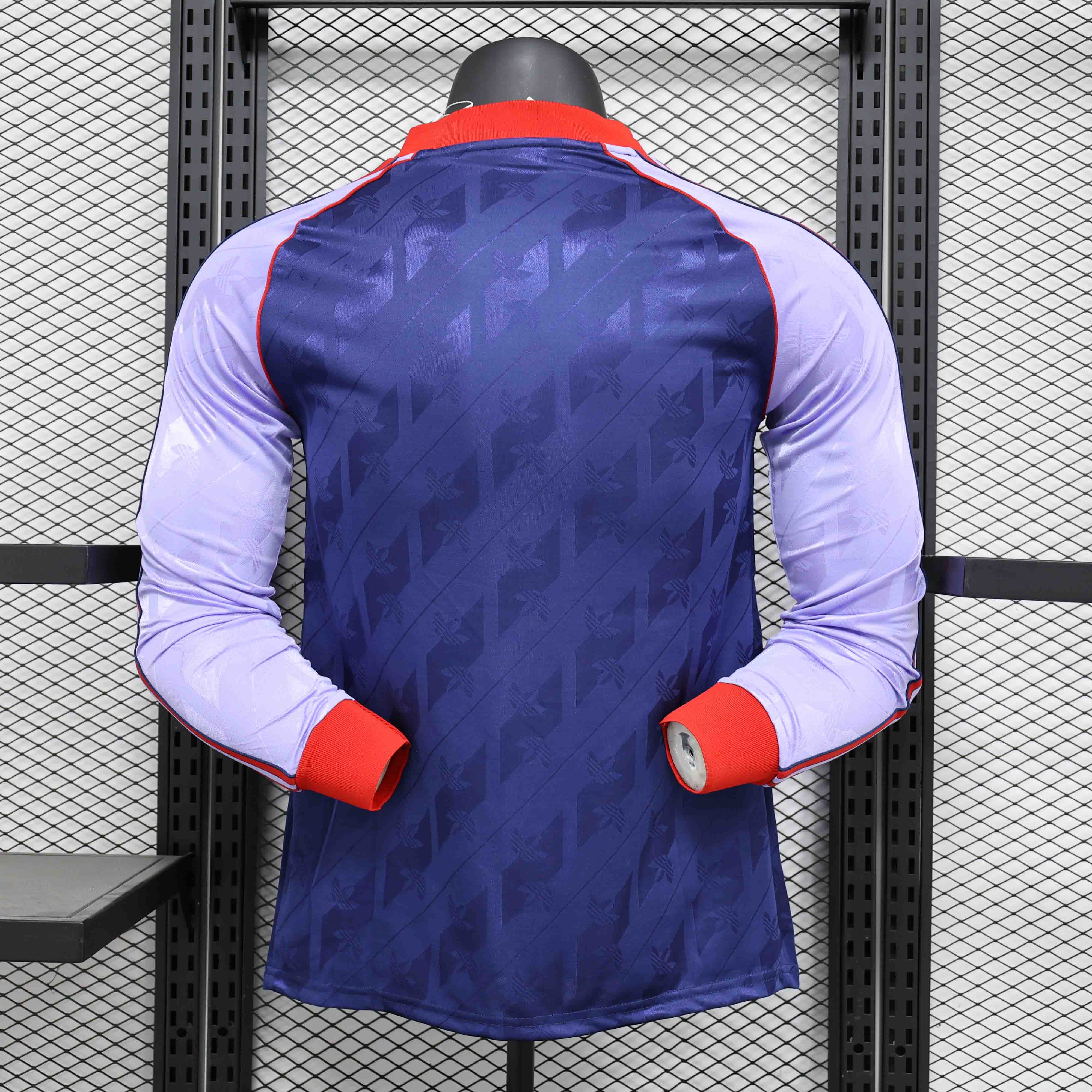 Arsenal Soccer Jersey Retro Style Special Edition Authentic Long Sleeve Shirt 2024/25