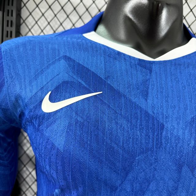 Chelsea Authentic Football Jersey Home Long Sleeve Shirt 2025/26