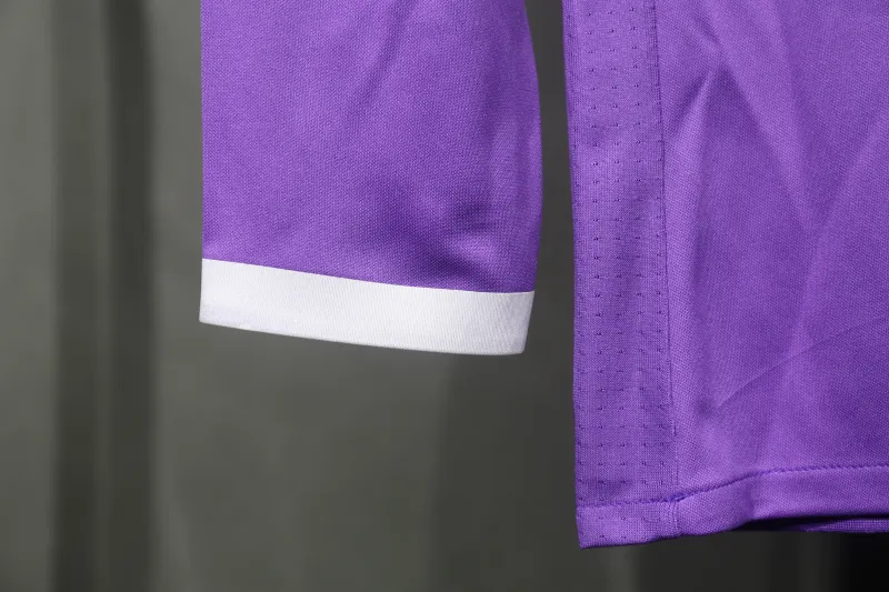 Real Madrid Authentic Retro Jersey Away Long Sleeve Soccer Shirt 2016/17