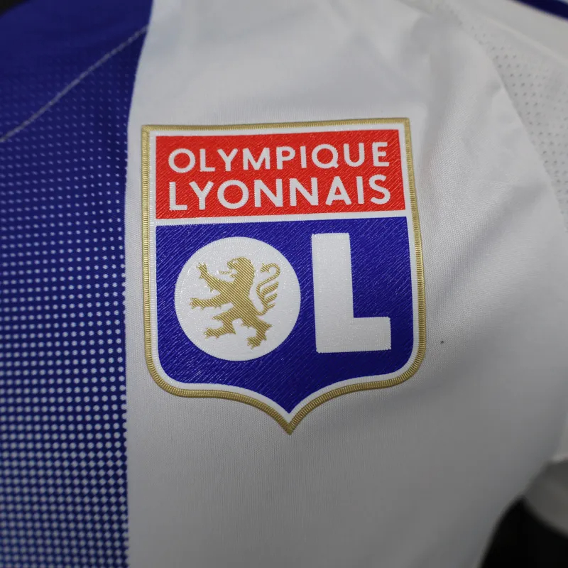 Olympique Lyonnais Authentic Soccer Jersey Home Shirt 2024/25