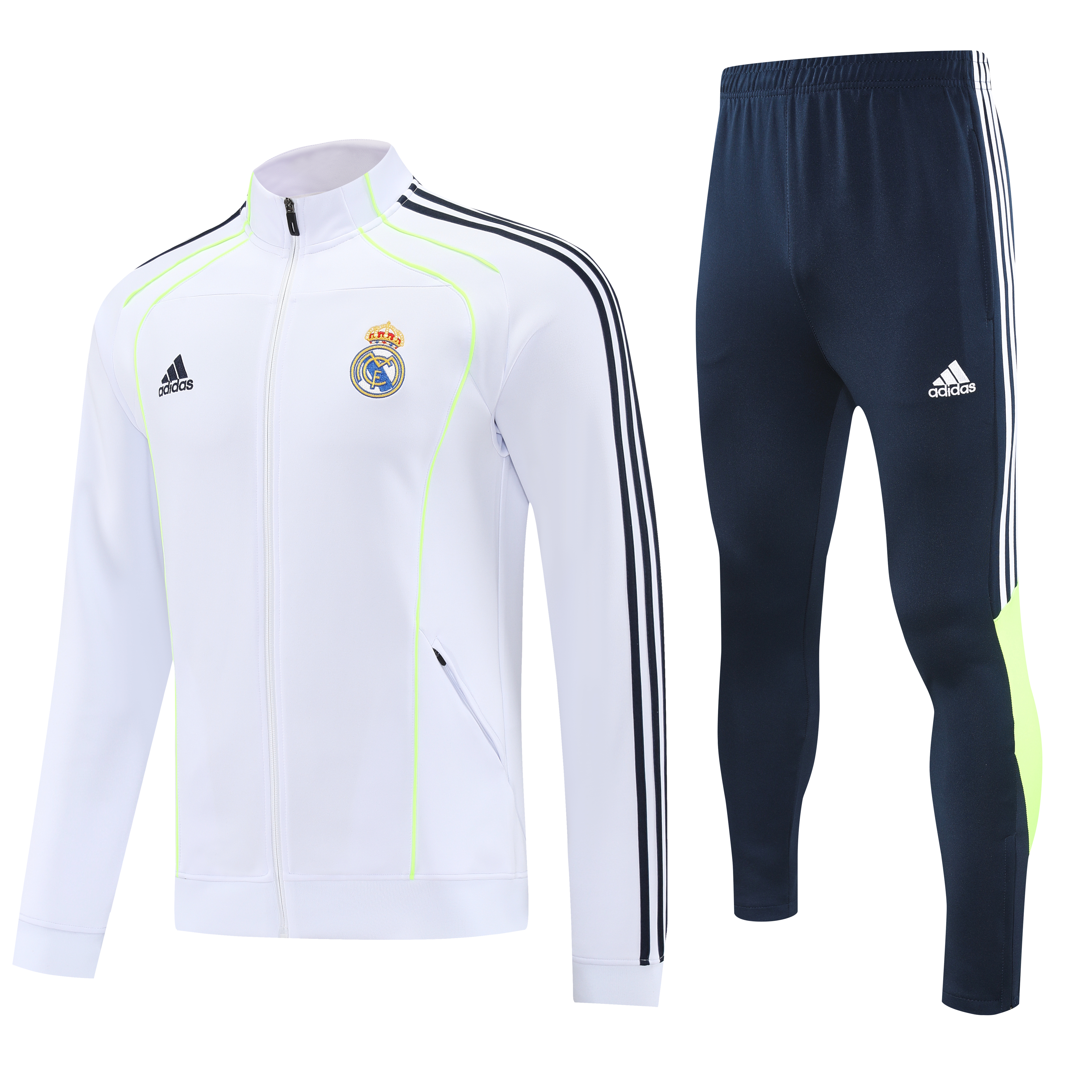 Real Madrid Training Kit (Jacket+Pants) White 2025/26