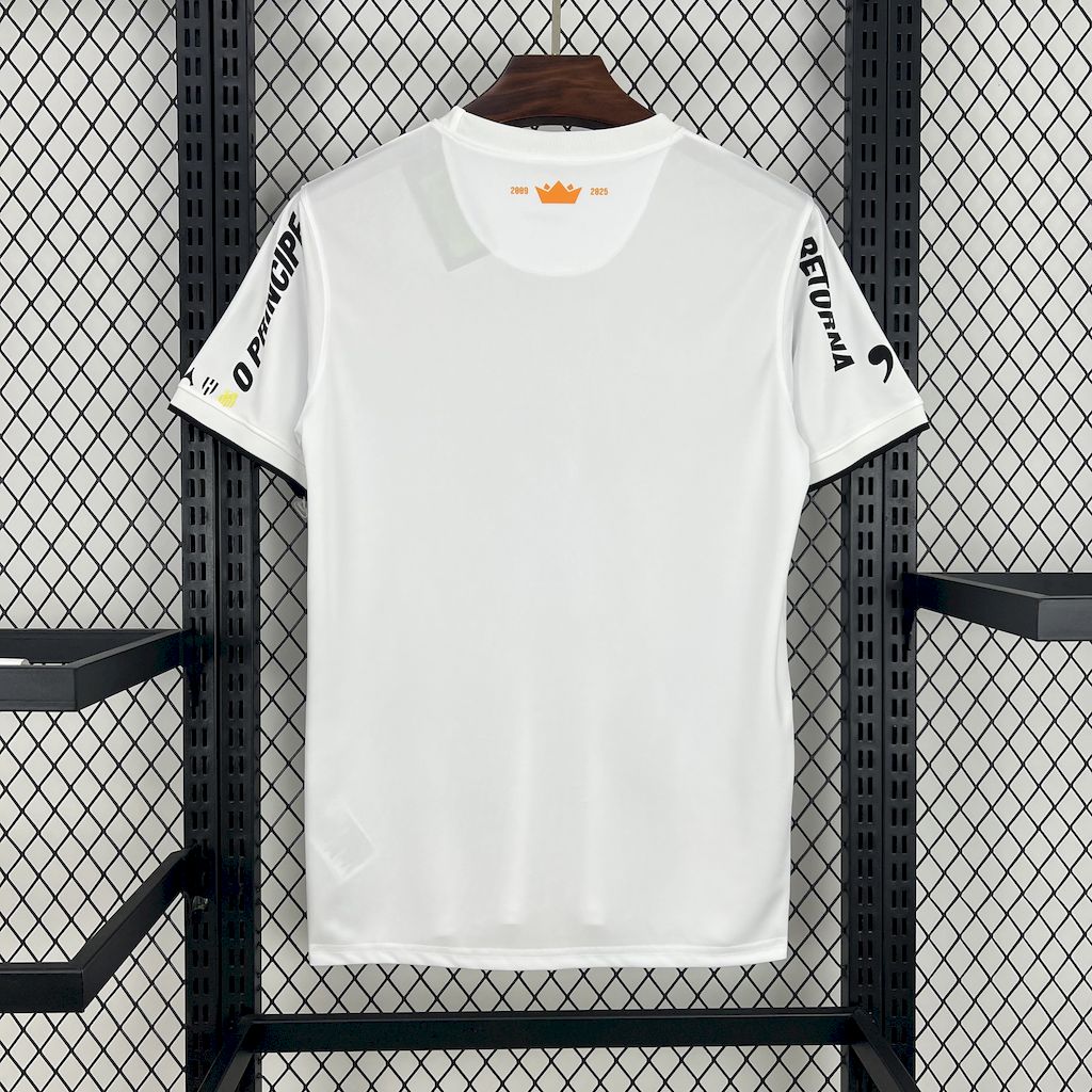 Santos FC Retro Soccer Jersey Special Edition Custom Shirt 2008/09