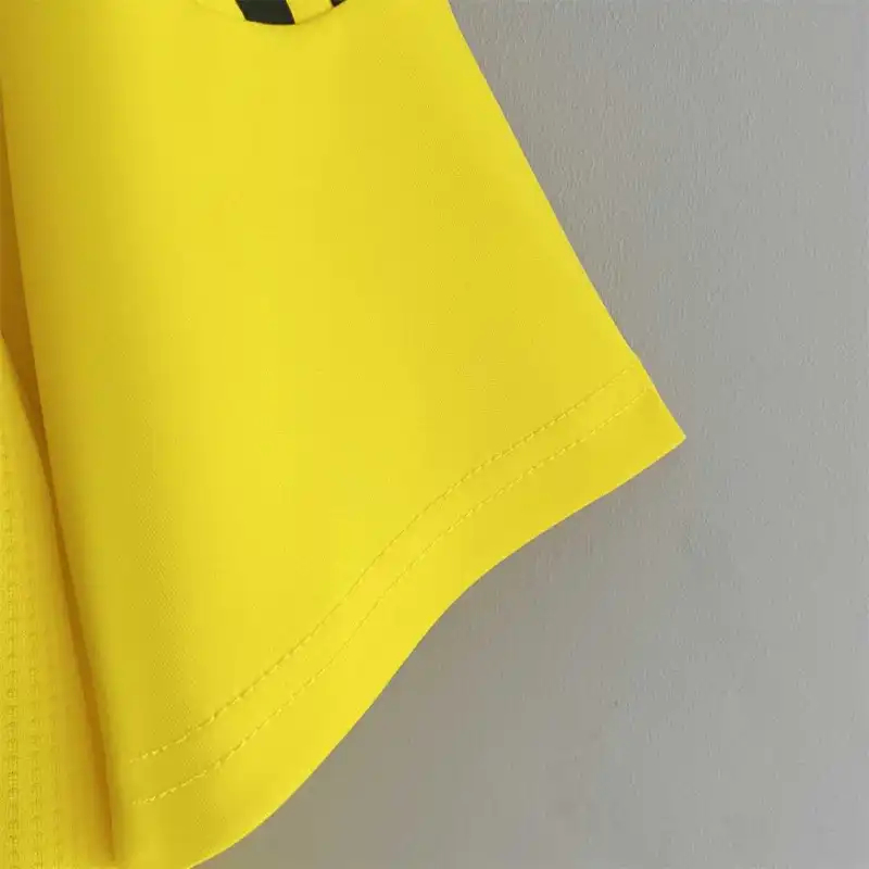 Real Madrid Retro Jersey Away Goalkeeper Yellow Soccer Custom Shirt 2011/12