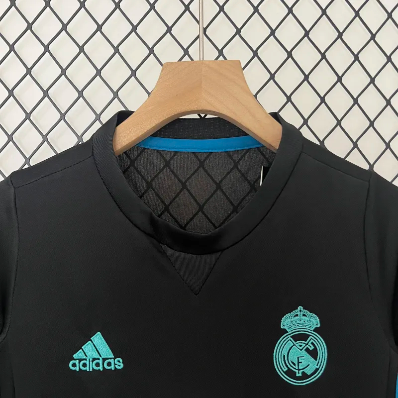 Real Madrid Retro Jersey Away Kids Kit Jersey+Shorts 2017/18
