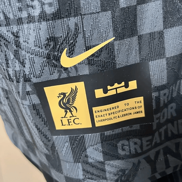 Liverpool Authentic Football Jersey x LeBron James Joint Special Edition Shirt 2024/25